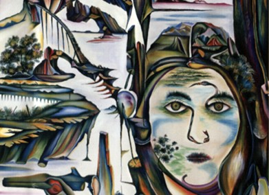 Marie’s Face Oil/canvas 48″ x 60″