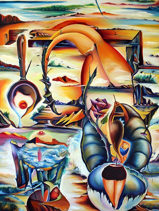 Untitled. Oil/canvas 40” x 60”